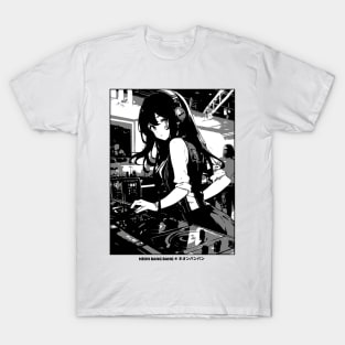 Japanese Anime Manga Streetwear - DJ T-Shirt